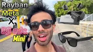 These RayBan meta can answer any Question 😳| Testing Dji Mic mini with Meta Glasses | alisworld