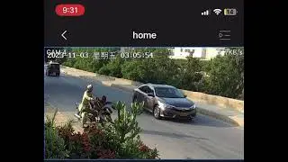 Daytime Car snatching Attempt in DHA, KARACHI