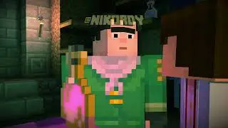 If Axel never took the potion - Minecraft: Story Mode Modded