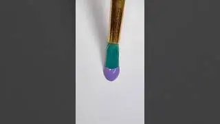 🪻Calm Your Mind With Acrylic Brush Stroke #paintmixing #art #arttherapy #painting #reels #shorts