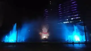 Show de luces fuente EPM diciembre 2019