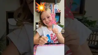 🎆4th of July Craft for Kids : Paper Mermaid Wand Tutorial ✨ Easy Mermaid Craft for Kids  🧜&zwj;♀️