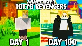 Я играл в Tokyo Revengers Minecraft 100 ДНЕЙ... Вот что произошло