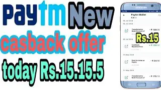Paytm new casback offer today!! Paytm new offer!!S S techno!!
