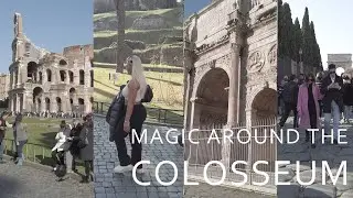4K | A Delightful Walk around the Colosseum - Rome, Italy City Tour [ 60 FPS ]