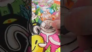 Outlining My Characters | Ohuhu Markers Art