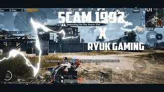 SCAM 1992 X RYUKGAMING || PUBG MONTAGE ||REDMI K20PRO || 3FINGERS CLAW || PUBG MOBILE || RYUK