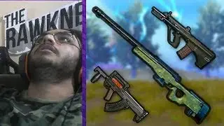 AWM, AUG, GROZA, FLARE GUN IN THE SAME GAME | PUBG MOBILE HIGHLIGHT