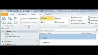 How to use Microsoft Outlook 2010 Show as Conversations