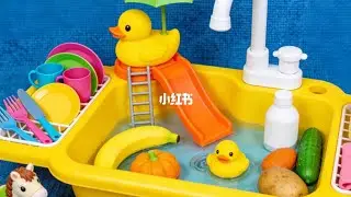 Satisfying ASMR Sound From Kitchen Toys #satisfying #asmr #kitchenset