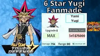 6 Star Yugi in Roblox All Star Tower Defense! (Fanmade)