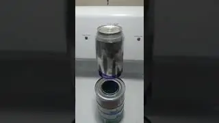 Simple soda can steam engine