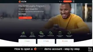 How to Open a Forextime FXTM Demo Account   A Step By Step Guide for Beginners #000