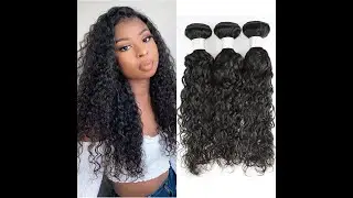 7A grade cheap human hair weave, water wave #panxugao #guaranteehair #humanhair #cheaphair
