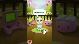my talking angela- baby size angela level 1 ||chutties gameplay😘😄😄
