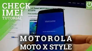 Как читать штрих-коды в MOTOROLA Moto X Style - проверьте свой IMEI