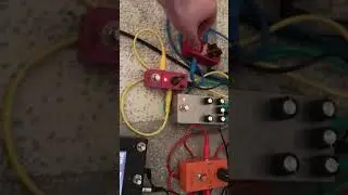 Homemade midi controlled true bypass pedal looper