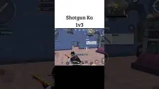 Shotgun 1v3 #bgmi #pubgmobile #1v3 #gameplay #clutch #mortal #jonathangaming