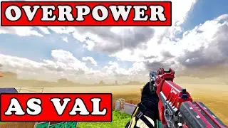 THE *NEW* AS VAL RED ACTION BEST GUN EVER IN COD MOBILE !??! | BEST GUNSMITH ATTACHMENT in 2021