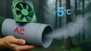 Lifetime Home Cooling: How I Built a Free Air Conditioner from Scrap