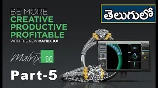How to learn online jewelry CAD Gemvision Matrix | Jewelry CAD training matrix lesson part-5