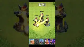 3 Inferno vs Disarmer intense Fight in Clash of Clans🔥🔥 #shorts #clashofclans #coc