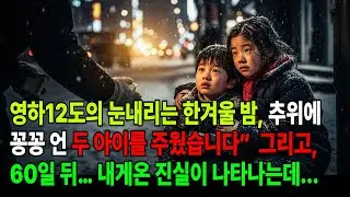 한겨울 길가에서 주운 두 아이… 60일 뒤, 내 인생을 뒤흔든 진실이 나타났습니다 진짜 인생이야기, 마음을 울리는 시니어 감동 사연” 오디오북