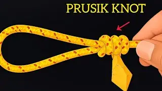 BILLIONS DON'T KNOW THIS AMAZING KNOT!#PRUSIK #KNOT #KnotTying #0utdoorSkills 
