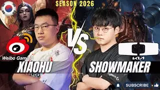 WBG Xiaohu vs DK Showmaker - Xiaohu LEBLANC vs ShowMaker RYZE Mid - Patch 26.2 KR Ranked | lolrec