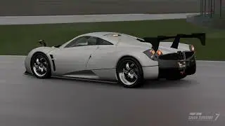 Relaxing Rain and Pagani Huayra Idle Engine Sound