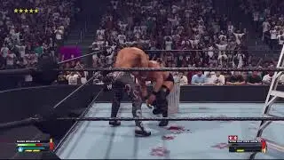 Shawn Michaels vs Stone cold - Extreme Rules match PS5 Gameplay