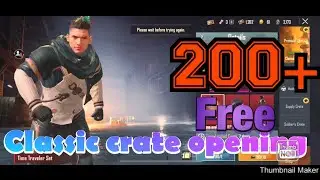 AM I LUCKY??|200+ crates|Mega crate opening|FREE CLASSIC CRATES