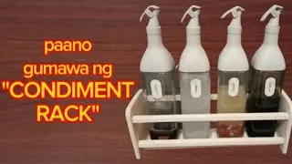 diy SPICE RACK | diy condiment rack | kitchen organizer, simple woodworking project