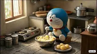 Doraemon&rsquo;s Tiny Kitchen: Real Samosa & Tea Recipe from Scratch 🥟☕