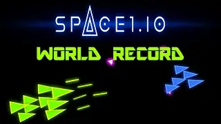 New Space1.io 2600+ World Record Gameplay - New Most Addicting Game Ever!!!!!