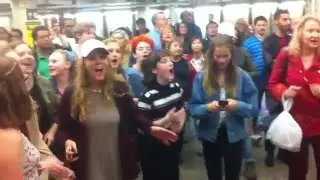 Hey Jude sing-along  - The Meetles - Times Square 4/23/16