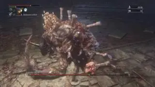 Bloodborne Boss Untoter Riese