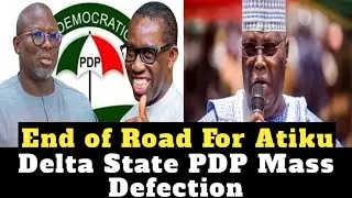 Hottest Debate: Delta PDP Mass Defection Ends Atiku Presidential Ambition In 2027