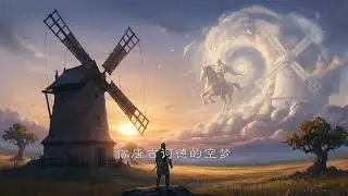 沉思｜波西米亚的鹰｜用一身旧羽  飞越无声天空｜像唐吉诃德的空梦 #沉思 #疗愈 #疗愈歌曲 #动态歌词 