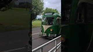 brush railcoach departs with 4 tones #tramway #tram #transporting #heritage #old