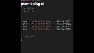 Two way to declare an array | No string data type in C | #shorts #programming #coding