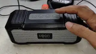 Scrap കിട്ടിയ Ubon Bluetooth speaker quick test. 