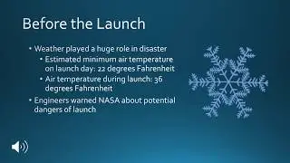 1986 Challenger Disaster - Julia Ladd