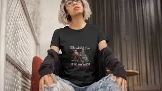 Santa Claus Oh What Fun It Is To Rid Christmas Biker 2023 T Shirt