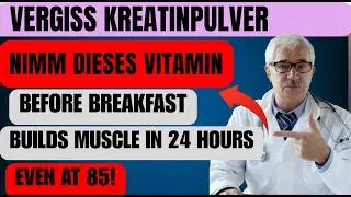 Senioren .💪 Vitamin für Muskelaufbau Senioren: Die 2 besten Vitamine für starke Muskeln ab 60!