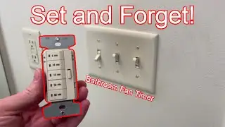 Install Bathroom Fan Timer Switch