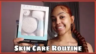 MY SKIN CARE ROUTINE | Duvolle Radiance Spin Brush