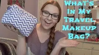 What's In My Travel Makeup Bag? | MEGHAN HUGHES