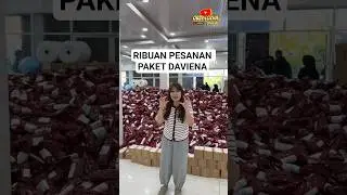 RIBUAN PAKET NUMPUK DARI HASIL LIVE BARENG DEDE APRIL #aprilda7 #davienaskincare #shorts #shortvideo