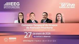 Sesión ordinaria de la Comisión Temporal de Grupos de Atención Prioritaria